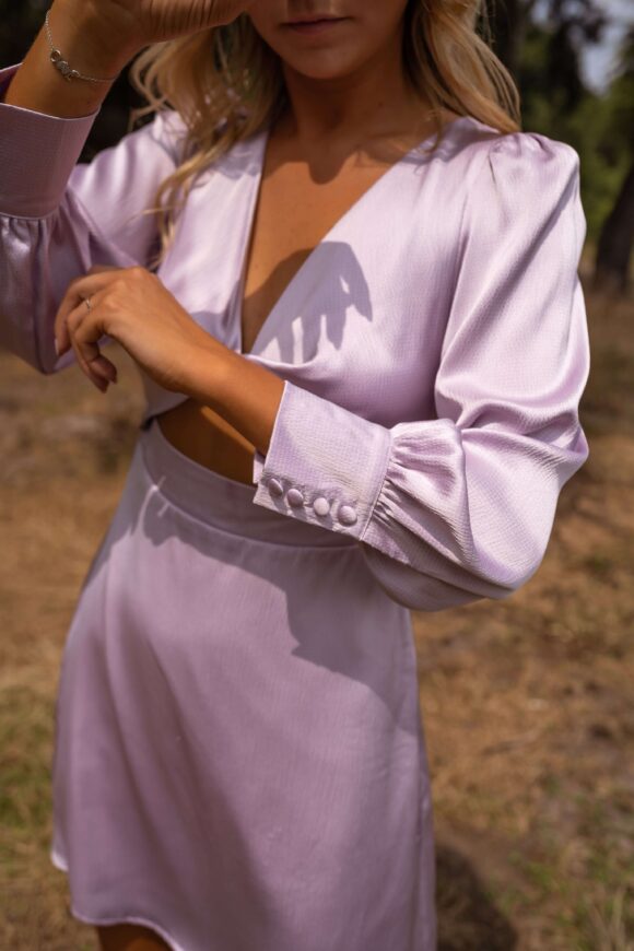 Robe Alice - lilas - Image 3