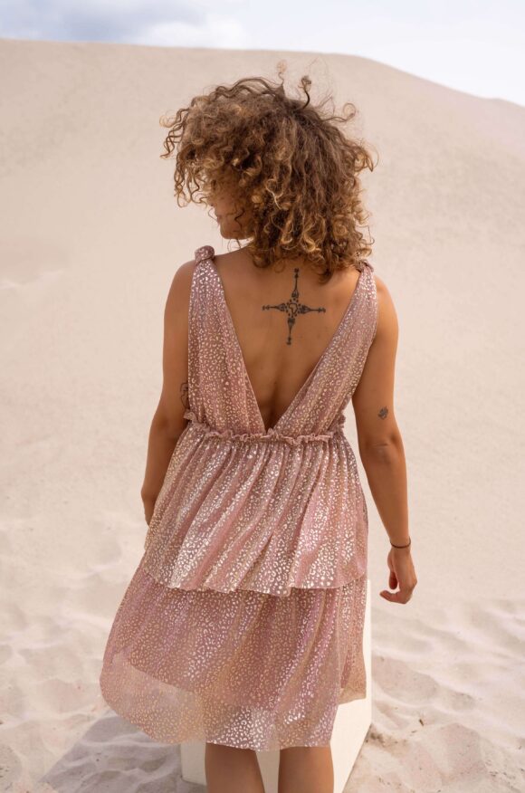 Robe Tim?o CREATION - rose brillante - Image 11